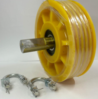 Polea de desvÃo en nylon Ø320